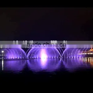 Fountain With Colorful Light thumbnail-5