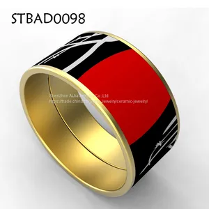 Custom Gold Stainless Steel Bracelet Fashion Jewelry Set For Women thumbnail-1