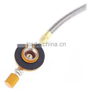 AOTU Split Type Flat Camping Stove Head With High Temperature Resistant Folding Bracket Lighter Butane Gas Stove thumbnail-5