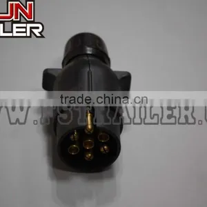 7 Pin Round Plug and 7 Pin Flat Plug for Sale thumbnail-3