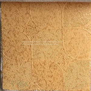 238#/996# ETC. Golden PVC Ceiling Embossed Film/PVC Film/PVC Foil 1230mm*600m*0.07mm thumbnail-2