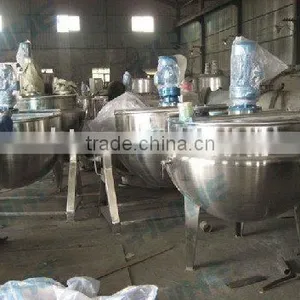500 Liters Steam Cooking Kettle Mixer thumbnail-1