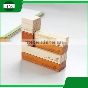 Cheap Square Wood Photo Name Business Card Holder thumbnail-4