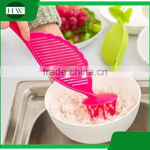 Multipurpose Plastic Manual Hanging Rice Sifter Wash Washing Basin Strainer Sieve thumbnail-2