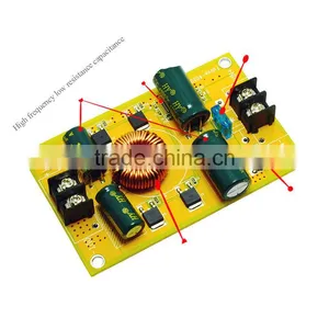 12V24V Turn 5VLED Car Screen 20A Waterproof Ultra-stable Power Supply With 8 P10 Bus thumbnail-1