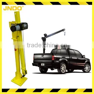 360 Degree 500kg12V Electric Portable Hydraulic Pickup Crane Small Truck Mounted Crane thumbnail-1