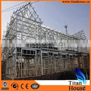 2015 New Design Low Cost China Supplier Luxury Prefab Steel Villa thumbnail-1