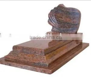 Multicolor Polished Marble Gravestone thumbnail-1