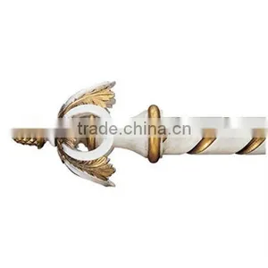 Curtain Pole,curtain Rod,caroline Finial on Pole(B190036) thumbnail-1