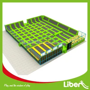 Large Used Trampoline Park for Kids thumbnail-2