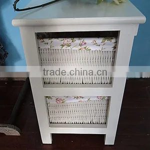 100%handmade Wholesale Solid Wood Wicker Cabinet Drawers thumbnail-1