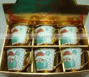 Clearance Sale Golden Arab Style Porcelain Tea Set thumbnail-3