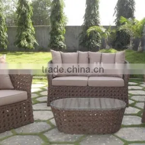 Outdoor Rattan Sofa Set thumbnail-1