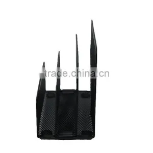 3 Divided Metal Mesh Desktop Paper And Letter Holder thumbnail-4