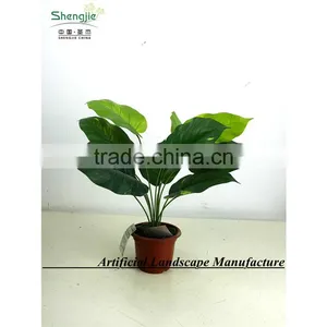SAS201601 Artificial Green Foliage Plant Bonsai thumbnail-1