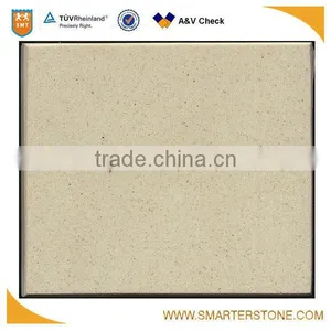 Best Selling Beige Color Artificial Quartz in Jumbo Sizes thumbnail-1