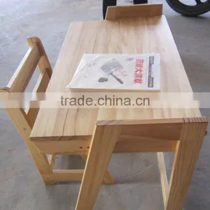Diy School Desk Furniture/wooden School Desk/study Table for Students thumbnail-5