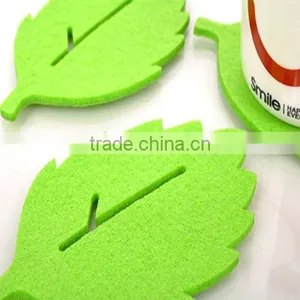 Novelty Design Perfect Kitchen Decoration Colorful Lovely Shape High Quality Felt Coasters thumbnail-3