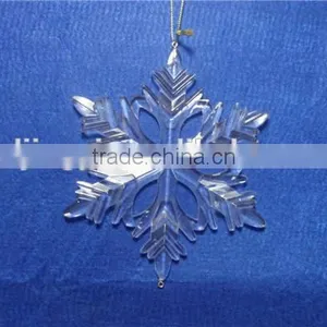 Wholesale Acrylic Different Style Clear Snowflake for Snowflake Ornament thumbnail-1