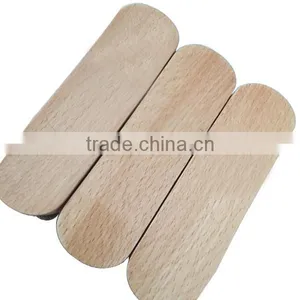 Beech Wooden Base Horse Hair Shoe Brush thumbnail-2