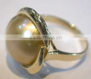 2014 Wedding Designs Pearl Ring Tahitian Pearl Ring thumbnail-2