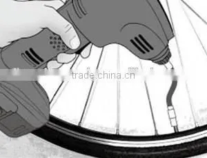 As Seen on TV 7.2v 9.6v 12v 14.4v 18v Best Cordless Portable Car Tire Inflator Pump thumbnail-5