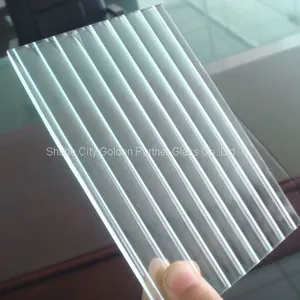 3~8mm Clear Patterned Glass/Figured Glass/Pattern Glass for Windowand Door, Furniture, Bathroom, Building thumbnail-2