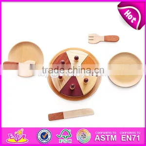 2017 New Design Simulation Kids Natural Wooden Birthday Cake Toy W10B180 thumbnail-1