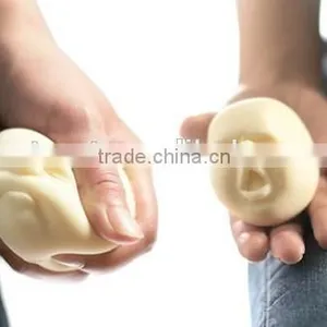 Silicone Anti Stress Face Ball thumbnail-1