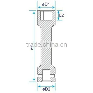 Hexagon Extra Deep Torque Impact Socket thumbnail-3