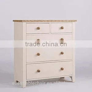 2015 Best Selling Wood White Pine 2+3 Drawer Chest for Living Room thumbnail-1
