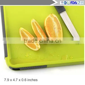 High Quality Block,Unique Double Sided, With Free 2-Piece Knife,Non Slip Design,Green,Great for Kitchen thumbnail-6