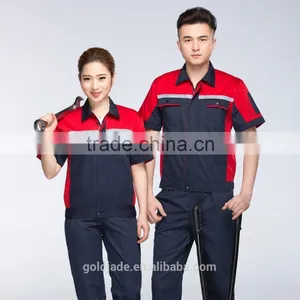 2017 Fashion Workwear New Design Work Clothes Coverall Suit Work Uniform Summer Workwear thumbnail-1