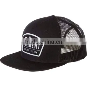 2015 Fashion Embroidery Patch 5 Panel Mesh Hat thumbnail-3