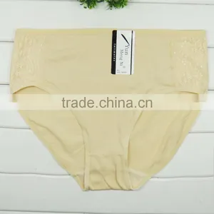 High Waist Women Waist Slim Fitness Panties Soft Cotton Ladies Brief Wholesale Women Panty thumbnail-3