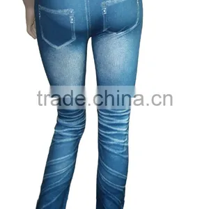 Seamless Jean Polyester Lady Legging thumbnail-2