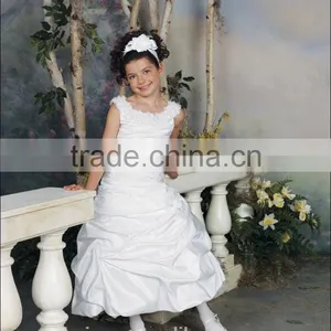 Newest White Princess Baby Girl Dress thumbnail-1
