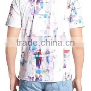 Custom Made Men Polo Shirt With Multi-color Print Promotional T Shirts With Rib Collars Logo Brand Embroidery Design thumbnail-2