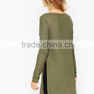 MGOO New Arrival Stock OEM Women Winter Wear Stock Women Winter Wear Stock Cardigan Women Sweater Jr8561 thumbnail-2