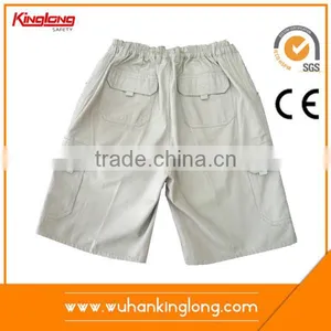 100%cotton 240GSM Demin Mens Grey Cheap Mens Work Shorts thumbnail-2