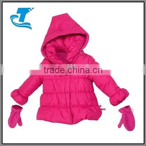 Girl's Lovely Design Padding Hoody Jacket thumbnail-1