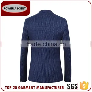 Fashion Design Mens Slim Fit 1 Button Suit Jacket Blazer For Sale thumbnail-2