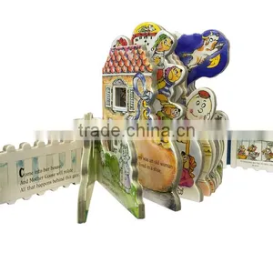 Mini-house Book Children Board Book Grey Board Die Cutting Book thumbnail-2