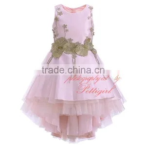 Blush Pink Wedding Dress Girls Dresses Size 8 thumbnail-1