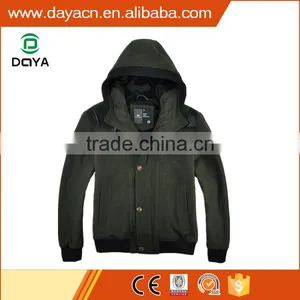Custom Hot Sale Men's Fashion Worsted Plain Coat thumbnail-1