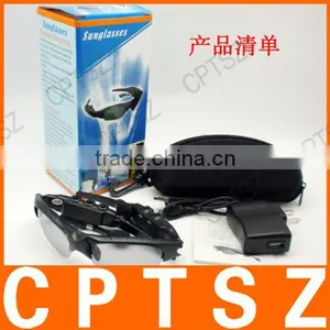Headset Bluetooth Headphone New Hot Mp3 Player Sport Sunglasses Glasses thumbnail-2