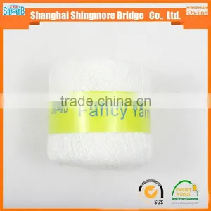 China Textile Yarn Supplier Hot Wholesale Oeko-tex Standard Metallic Knitting Yarn for Crochet thumbnail-4