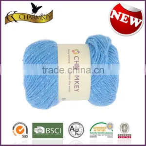 Charmkey Fancy Dot Yarn 60acrylic 40polyester Blended Yarn for Knitting Hats and Gloves thumbnail-3