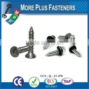 Taiwan Tapping Screw #10-12 x 1" Phillips Drive Flat Head Grade 18-8 Type A Point Stainless Steel Sheet Metal Screw thumbnail-2