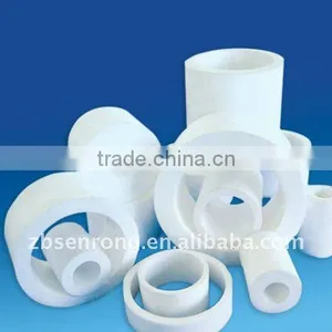 White Pure PTFE Bushing thumbnail-1